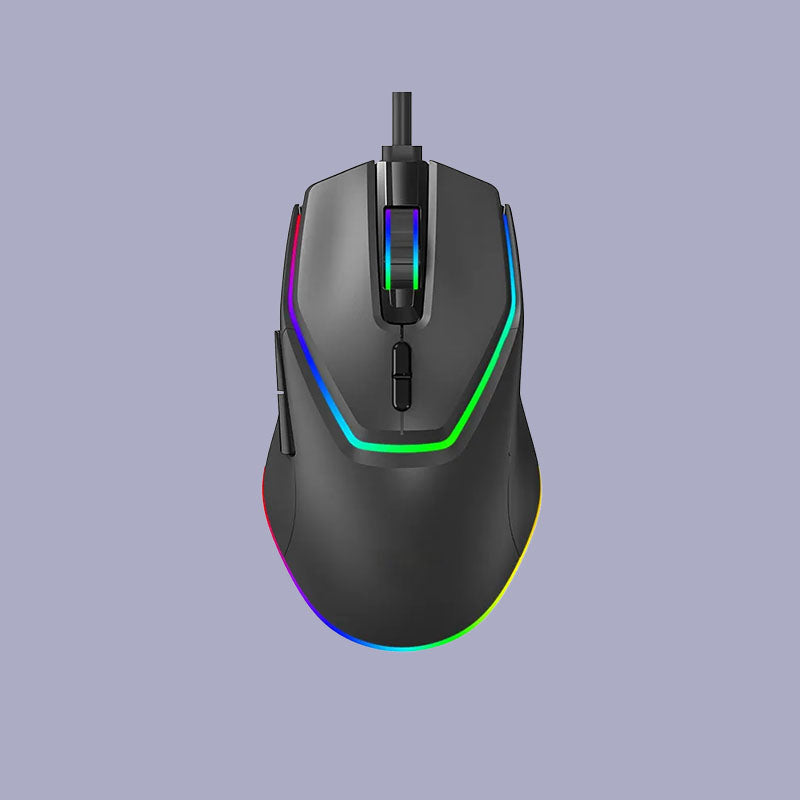 Wired High-Speed Response Mouse with Wear-Resistant Buttons