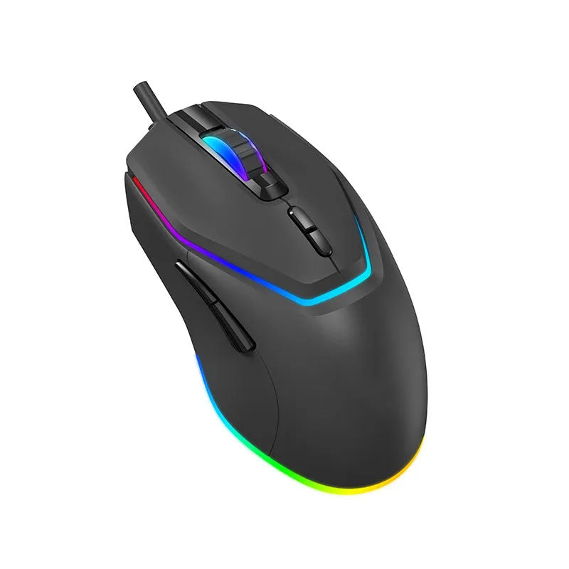 Wired High-Speed Response Mouse with Wear-Resistant Buttons