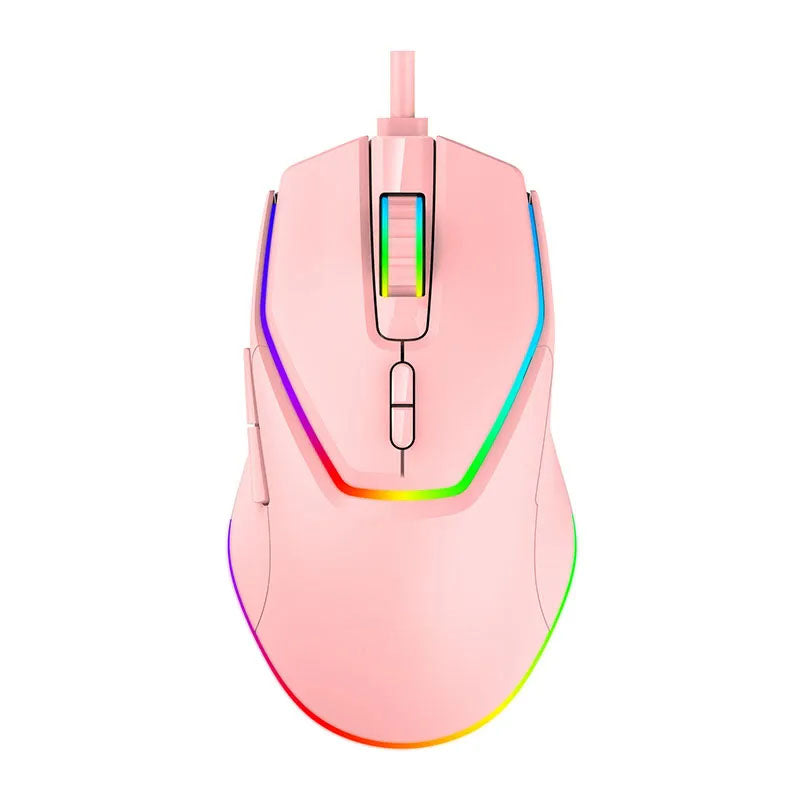Wired High-Speed Response Mouse with Wear-Resistant Buttons