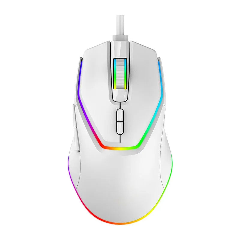 Wired High-Speed Response Mouse with Wear-Resistant Buttons