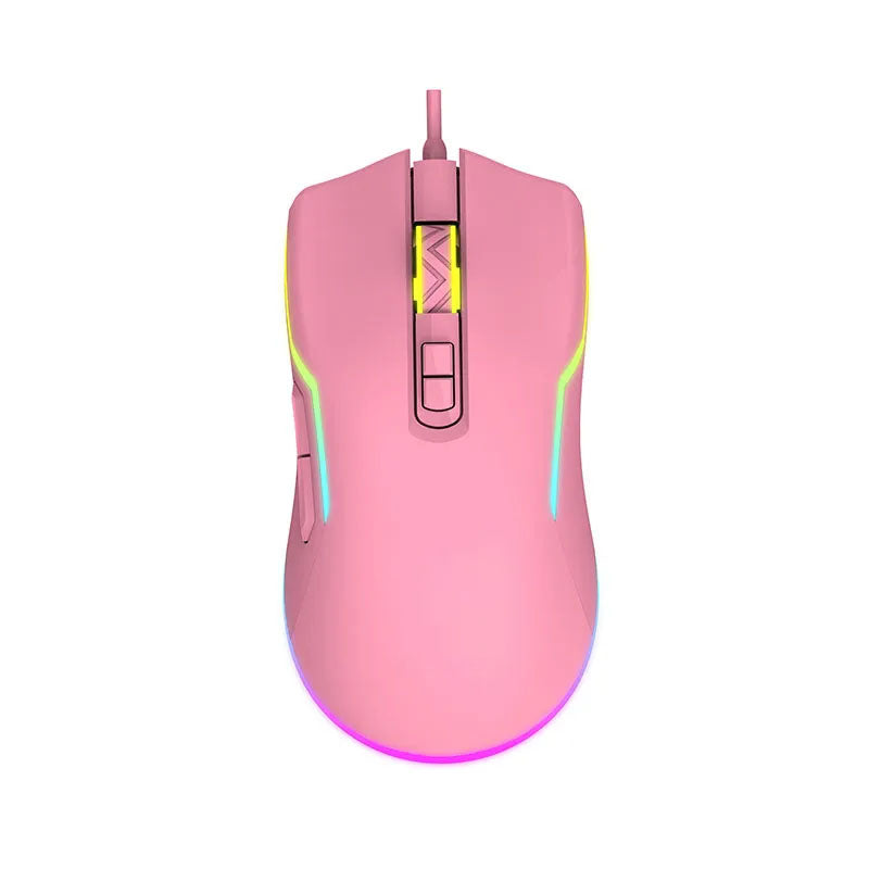 Stylish Comfortable Wired Mouse Long-Lasting and Durable