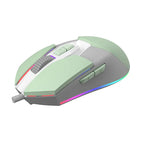 High-Sensitivity Wired Mouse with Anti-Slip Grip