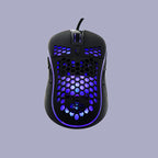 Wired Mouse with Ergonomic Soft Button Design