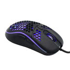 Wired Mouse with Ergonomic Soft Button Design