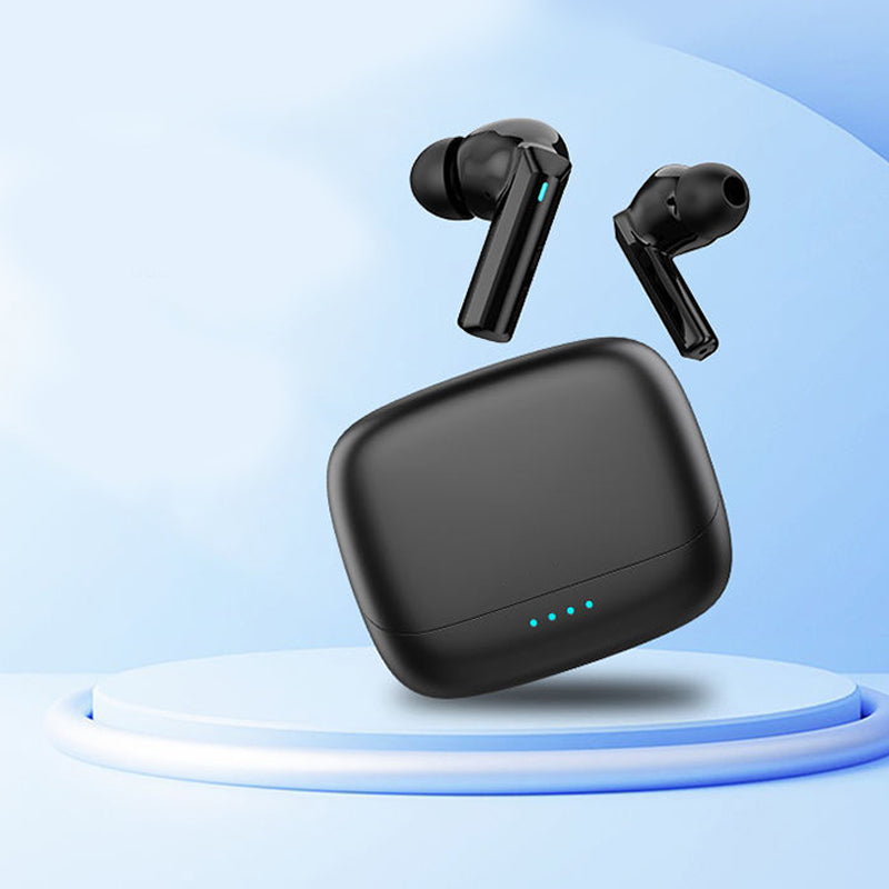 Sleek TWS Earbuds with LED Indicators Deep Bass Wireless Charging Case