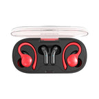 Sports True Wireless Earbuds Transparent Charging Case Waterproof