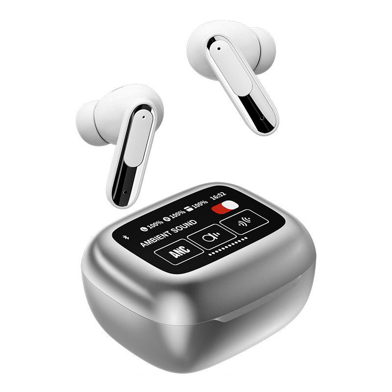 TWS Earbuds LCD Display Case Multi-Function Controls