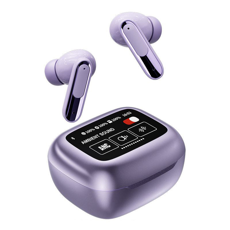TWS Earbuds LCD Display Case Multi-Function Controls