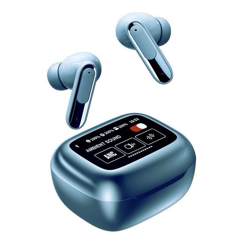 TWS Earbuds LCD Display Case Multi-Function Controls