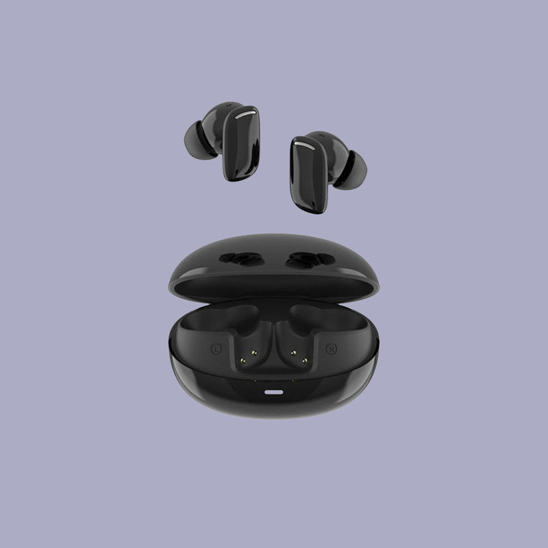 Sleek True Wireless Earbuds Compact Charging Case High Fidelity Sound