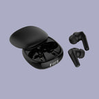 TWS Earbuds with LED Battery Display Case Deep Bass Comfortable Fit