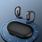 Earhook TWS Earbuds LED Light Charging Case Clear Calls