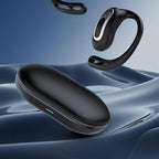 Earhook TWS Earbuds LED Light Charging Case Clear Calls