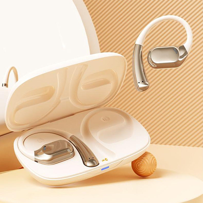 Earhook True Wireless Earbuds Stylish Charging Case Long Battery Life