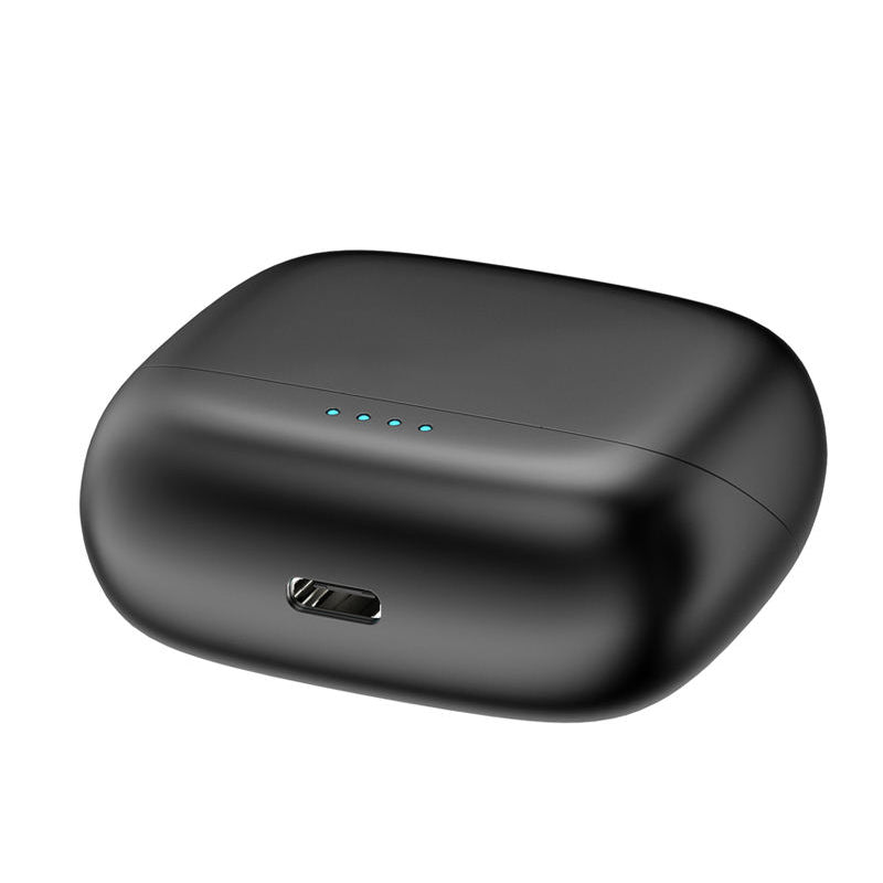 Sleek TWS Earbuds with LED Indicators Deep Bass Wireless Charging Case