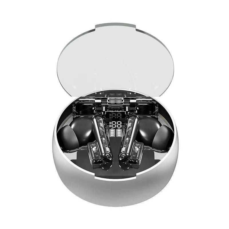 Luxury TWS Earbuds Transparent Charging Case Premium Audio Quality