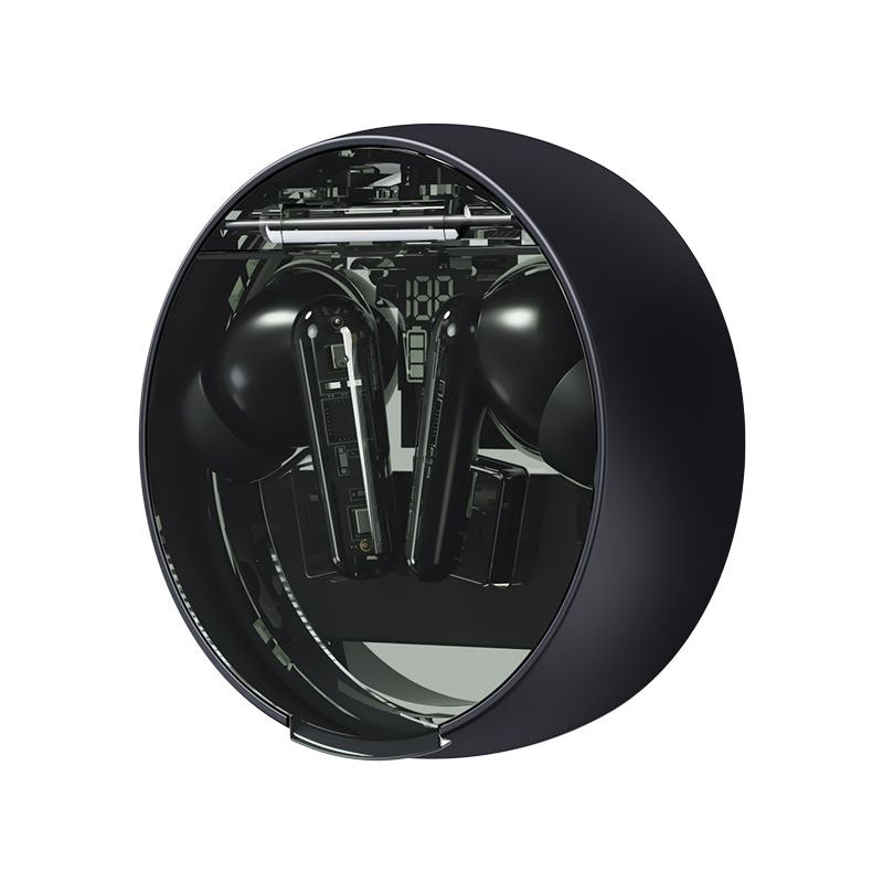 Luxury TWS Earbuds Transparent Charging Case Premium Audio Quality