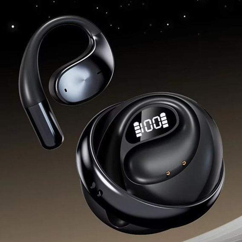 Earhook TWS Earbuds with LED Display Charging Case Bluetooth