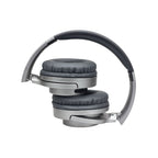 Silver Over Ear Headphones Wireless Foldable & Crystal-Clear Audio