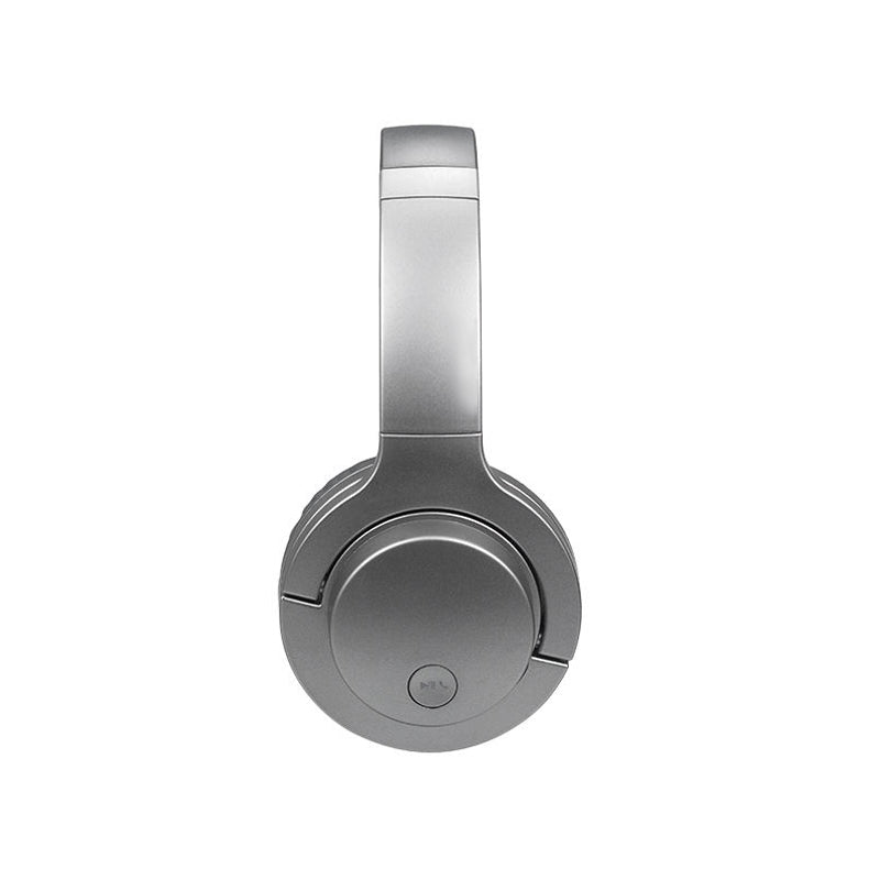 Silver Over Ear Headphones Wireless Foldable & Crystal-Clear Audio