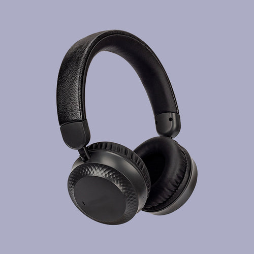 Black Over Ear Headphones Noise Isolation & Long Battery Life
