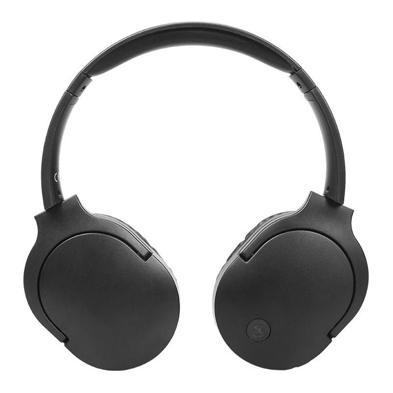 Blue Wireless On Ear Headphones Compact Portable & Immersive Sound