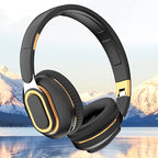 Wireless Over Ear Headphones with Stylish Look and Easy Controls