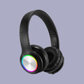 LED Light Wireless Headphones with Rich Sound for Trendy Users