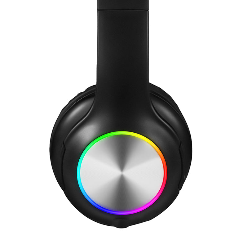 LED Light Wireless Headphones with Rich Sound for Trendy Users