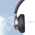 Black Over Ear Headphones with Studio Quality Audio