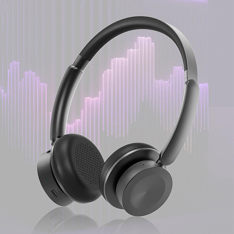 Compact On Ear Headphones Portable Extended Battery Life