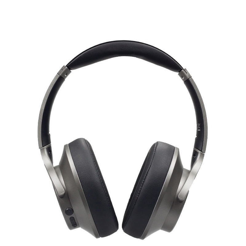 Silver Over Ear Headphones with Premium Sound Ergonomic Design