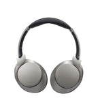 Silver Over Ear Headphones with Premium Sound Ergonomic Design