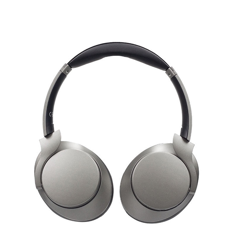 Silver Over Ear Headphones with Premium Sound Ergonomic Design