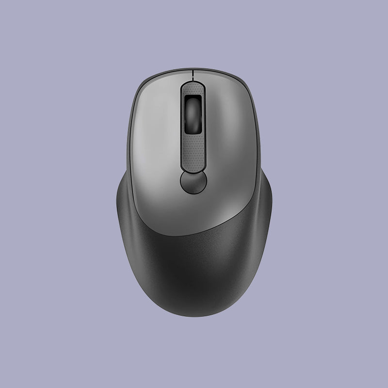 Silent Wireless Mouse with Anti-Slip Design